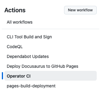 Workflows